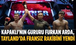 Kapaklı’nın gururu Furkan Arda, Tayland’da Fransız rakibini yendi