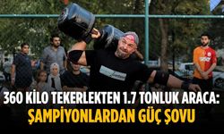 360 kilo tekerlekten 1.7 tonluk araca: Şampiyonlardan güç şovu