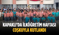 Kapaklı’da İlköğretim Haftası coşkuyla kutlandı