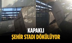 Kapaklı Şehir Stadı dökülüyor