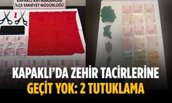 Kapaklı’da zehir tacirlerine geçit yok: 2 tutuklama