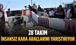 28 takım, insansız kara araçlarını yarıştırıyor
