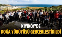 Kıyıköy’de doğa yürüyüşü gerçekleştirildi