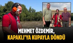 Mehmet Özdemir, Kapaklı’ya kupayla döndü