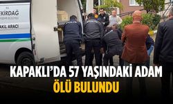 Kapaklı’da 57 yaşındaki adam ölü bulundu