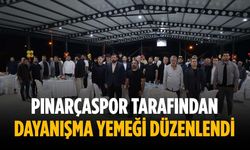 Pınarçaspor tarafından dayanışma yemeği düzenlendi