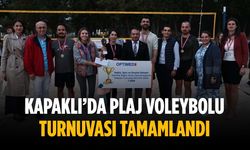Kapaklı’da Plaj Voleybolu Turnuvası tamamlandı