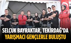 Selçuk Bayraktar, Tekirdağ’da yarışmacı gençlerle buluştu