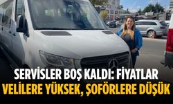 Servisler boş kaldı: Fiyatlar velilere yüksek, şoförlere düşük