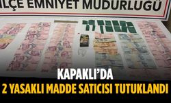 Kapaklı’da 2 yasaklı madde satıcısı tutuklandı