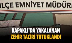 Kapaklı’da yakalanan zehir taciri tutuklandı