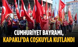 Cumhuriyet Bayramı, Kapaklı’da coşkuyla kutlandı
