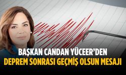 Başkan Yüceer’den deprem sonrası geçmiş olsun mesajı