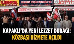 Kapaklı’da yeni lezzet durağı: Közbaşı hizmete açıldı