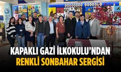Kapaklı Gazi İlkokulu’ndan renkli sonbahar sergisi