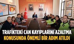Trafikteki can kayıplarını azaltma konusunda önemli bir adım atıldı