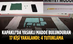 Kapaklı’da yasaklı madde bulunduran 17 kişi yakalandı: 4 tutuklama
