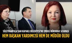 Süleymanpaşa'dan Kapaklı Belediyesi'ne emekli bürokrat ataması