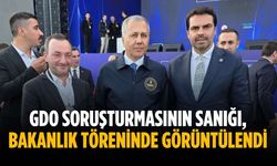GDO soruşturmasının sanığı, bakanlık töreninde görüntülendi