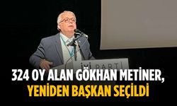 324 oy alan Gökhan Metiner, yeniden başkan seçildi