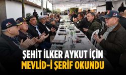 Şehit İlker Aykut için Mevlid-i Şerif okundu