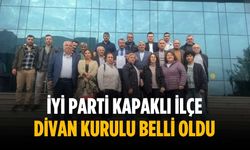 İYİ Parti Kapaklı İlçe Divan Kurulu belli oldu