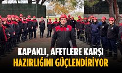 Kapaklı, afetlere karşı hazırlığını güçlendiriyor