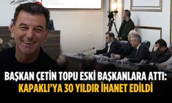 Başkan Çetin topu eski başkanlara attı: Kapaklı’ya 30 yıldır ihanet edildi