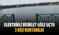 Kazak Gölü'ne düşen 3 kişi kurtarıldı