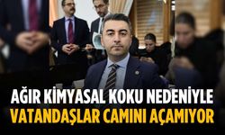 “Ağır kimyasal koku nedeniyle vatandaşlar camını açamıyor”