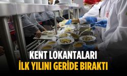 Kent lokantaları ilk yılını geride bıraktı