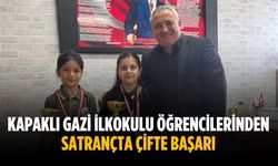 Kapaklı Gazi İlkokulu öğrencilerinden satrançta çifte başarı