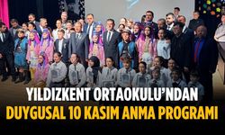Yıldızkent Ortaokulu’ndan duygusal 10 Kasım anma programı