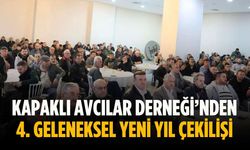 Kapaklı Avcılar Derneği’nden 4. Geleneksel Yeni Yıl Çekilişi