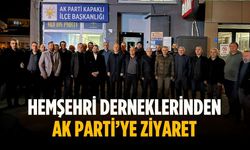 Hemşehri derneklerinden AK Parti’ye ziyaret