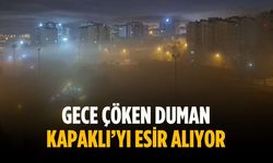 Gece çöken duman Kapaklı’yı esir alıyor