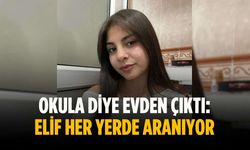 Okula diye evden çıktı: Elif her yerde aranıyor