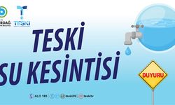 Kapaklı’da su kesintisi