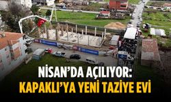 Nisan’da açılıyor: Kapaklı’ya yeni taziye evi