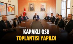 Kapaklı OSB toplantısı yapıldı