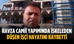Ravza Camii yapımında iskeleden düşen işçi hayatını kaybetti