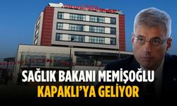Sağlık Bakanı Memişoğlu Kapaklı’ya geliyor