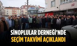 Sinoplular Derneği’nde seçim takvimi açıklandı