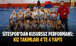 Sitespor’dan kusursuz performans: Kız takımları 4’te 4 yaptı