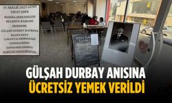 Gülşah Durbay anısına ücretsiz yemek verildi