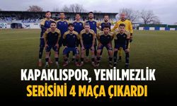 Kapaklıspor, yenilmezlik serisini 4 maça çıkardı