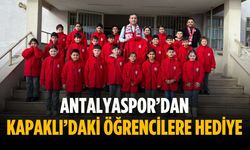Antalyaspor’dan Kapaklı’daki öğrencilere hediye