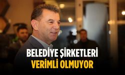 Başkan Çetin: Belediye şirketleri verimli olmuyor