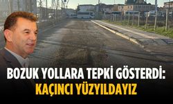 Bozuk yollara tepki gösterdi: Kaçıncı yüzyıldayız