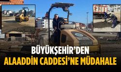 Büyükşehir’den Alaaddin Caddesi’ne müdahale